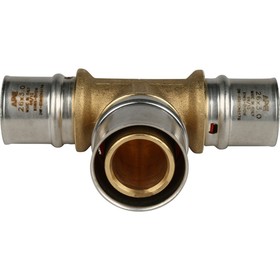 

Тройник-пресс STOUT SFP-0005-263226, d=26 х 32 х 26 мм, переходной, латунь