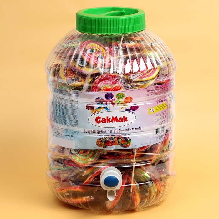 

Карамель на палочке Cakmak "Ракушка", 20 г
