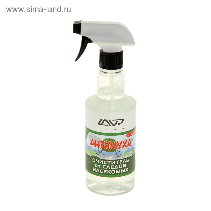 

Очиститель следов насекомых "Антимуха" Lavr Anti Insect с триггером, 0,455 л