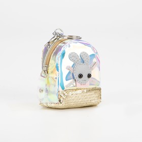 

Кошелёк, отдел на молнии, кольцо, цвет МИКС