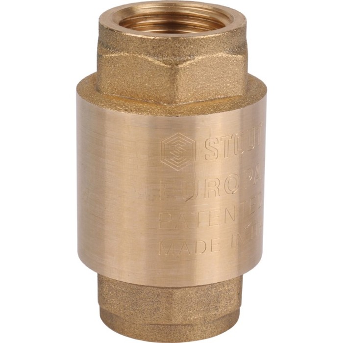 Клапан обратный STOUT SVC-0011-000015, 1/2, пружинный, муфтовый, с металлическим седлом клапан обратный stout svc 1103 000015 1 2 отсекающий никель