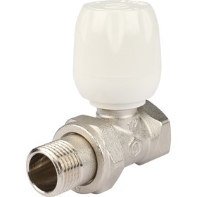 Клапан ручной STOUT SVRs-1172-000015, 1/2', терморегулирующий, прямой, неподъемный шпиндель Ош