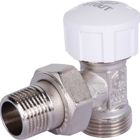 Термостатический клапан STOUT SVT-0002-100015, угловой, 1/2' х 3/4' Ош