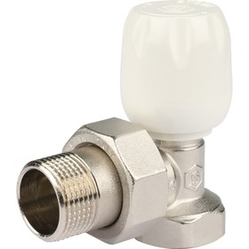 Клапан ручной STOUT SVRs-1152-000020, 3/4', терморегулирующий, угловой, неподъемный шпиндель Ош