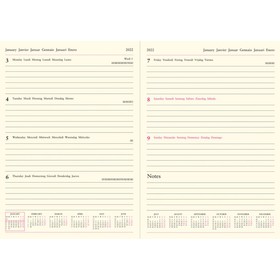 

Еженедельник датир 2022г А4 Letts Lecassa интег обл, иск кож, синий, крем бл 822996