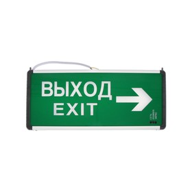 

Светильник светодиодный TDM "ВЫХОД-EXIT", 3 Вт, IP20, аварийный, двусторонний, АКБ 1.5 ч