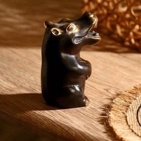 

Сувенир "Бегемот" бронза 10х5 см