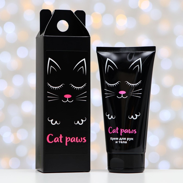 Подарочный набор Cat paws: крем для рук, 150 мл