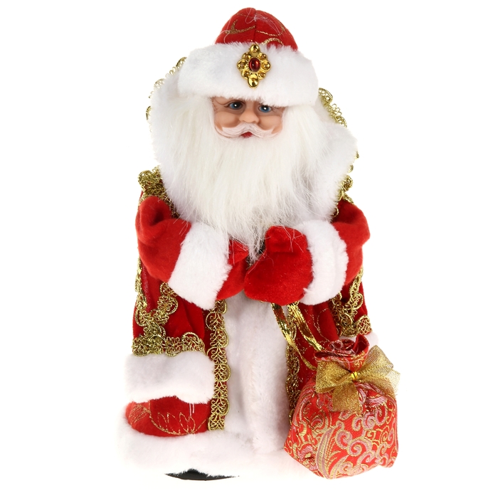 Дед Мороз "Шик", в рубиновой шубе, русская мелодия