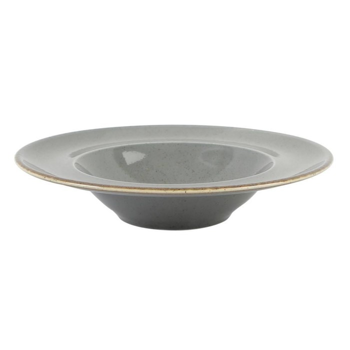 Тарелка для пасты Dark Grey, 500 мл, d=25 см, цвет тёмно-серый тарелка глубокая dark grey 1 л d 26 см цвет тёмно серый