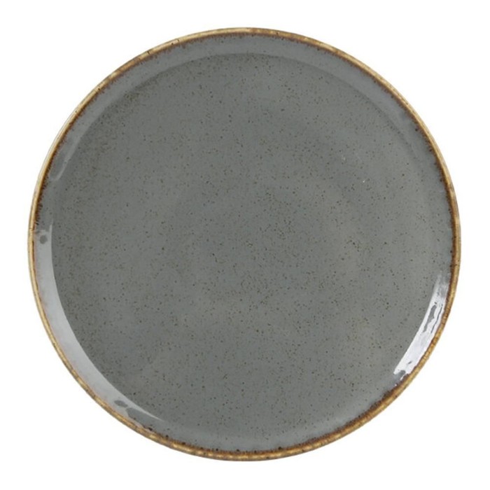 Тарелка для пиццы Dark Grey, d=28 см, цвет тёмно-серый салатник dark grey d 17 см цвет тёмно серый