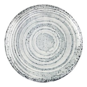 Тарелка плоская Porland Natura, d=31 см, цвет серый