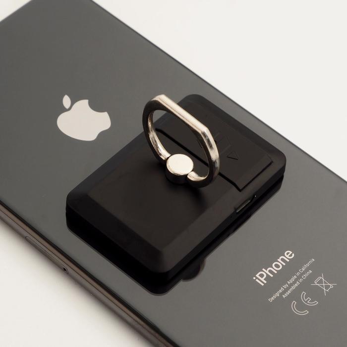 

Зажигалка электронная с кольцом-держателем (попсокетом), спираль