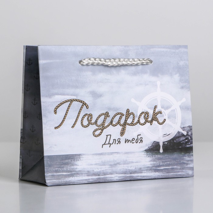 

Пакет подарочный ламинированный, упаковка, «Present for you», S 15 х 12 х 5,5 cм