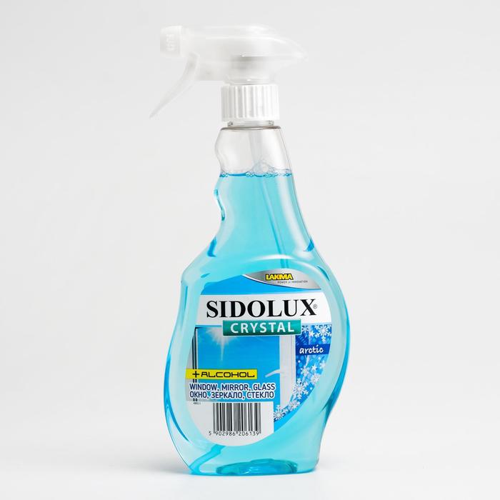 Средство для мытья стёкол и зеркал Sidolux, свежесть, 500 мл