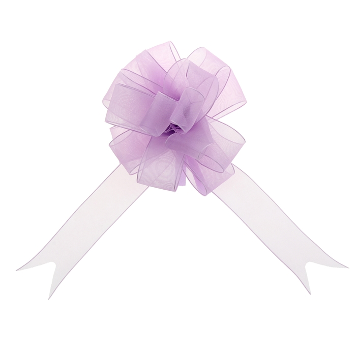 Бант-шар №2,7 "Лёгкость", цвет сиреневый