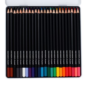 

Карандаши цветные Bruynzeel "Молочница" Вермеер, 24 цвета, в металлической коробке