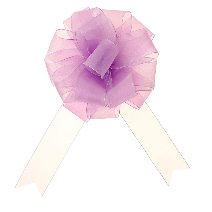Бант-шар №5 "Лёгкость", цвет сиреневый