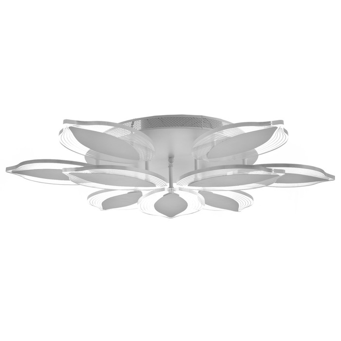 

Люстра с ПДУ 1135/9 LED 160Вт 3000К-6000К диммер белый 75х75х9,5 см