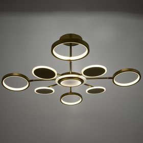 

Люстра 1857/9 LED 108Вт 3000-6000К золото 95х95х41 см