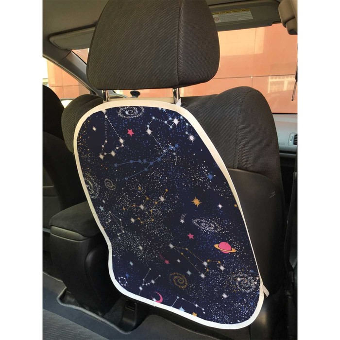 Защитная накидка на спинку сиденья автомобиля «Космические тела» цена и фото