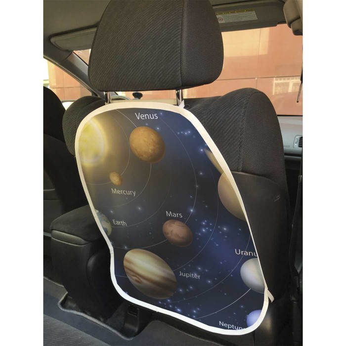 Защитная накидка на спинку сиденья автомобиля «Планеты солнечной системы» соколова людмила планеты солнечной системы