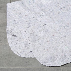 

Салфетка хозяйственная с оверлоком Доляна, 75×100 см, плотность 170 г/м, строчка 2,5 мм, цвет светло-серый