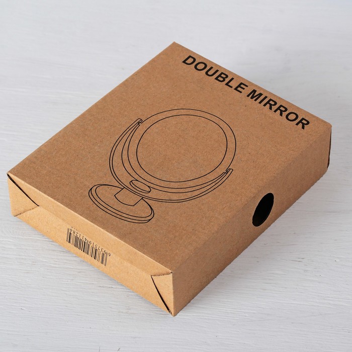 Зеркало на ножке «Палитра», круглое, двустороннее, с двукратным увеличением, цвет МИКС