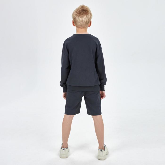 фото Комплект (джемпер, шорты) для мальчика, рост 146-152 см kogankids