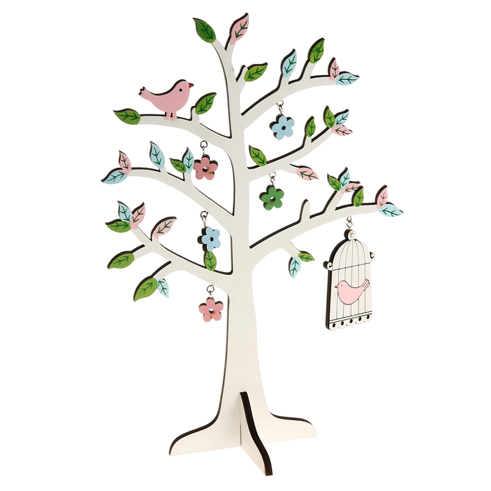 Декор "Дерево с птичками"