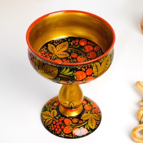 

Конфетница, 15х20 см, хохлома
