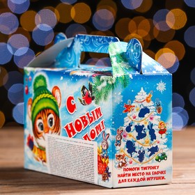 

Новогодний подарочный набор «Подарочек. Скорость», с анимацией и игрой 400 г