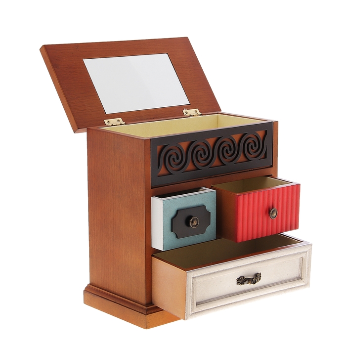 Шкатулка "Комод - Абстракция"