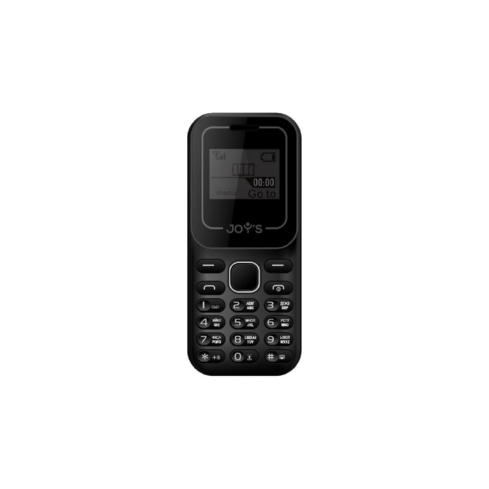 фото Сотовый телефон joy's s19, 1.44", 2 sim, 32мб, microsd, 300 мач, чёрный