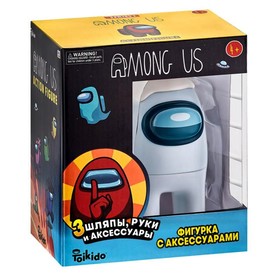 

Фигурка Among Us Action, цвет белый, 11,5 см