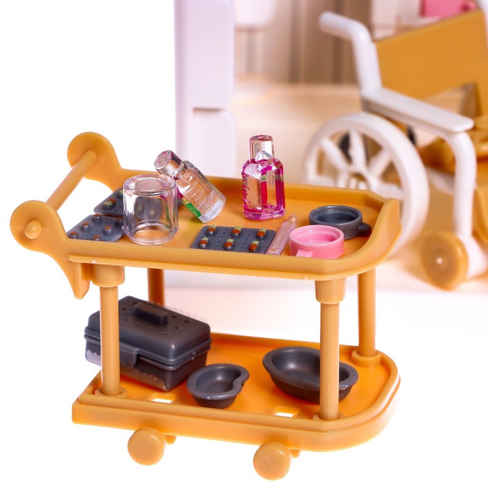 фото Игровой набор «доктор кэтти» с меблью, малышом и аксессуарами