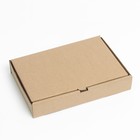 Коробка для пиццы, крафт, 30 х 20 х 5 см