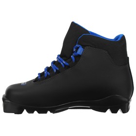 Ботинки лыжные TREK Sportiks SNS ИК, цвет чёрный, лого синий, размер 36 от Сима-ленд
