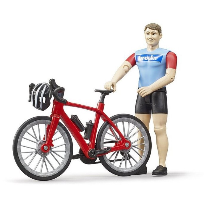 Игровой набор «Велосипед с фигуркой» пальчиковый велосипед с фигуркой микс