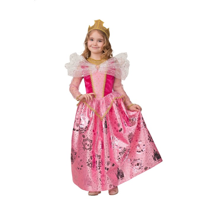 Карнавальный костюм «Принцесса Аврора», рост 110 см