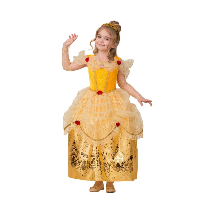 Карнавальный костюм «Принцесса Белль», рост 104 см