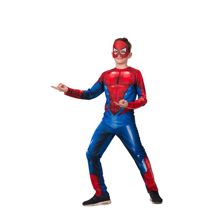 Карнавальный костюм «Человек-паук» без мускулов, рост 152 5093 см