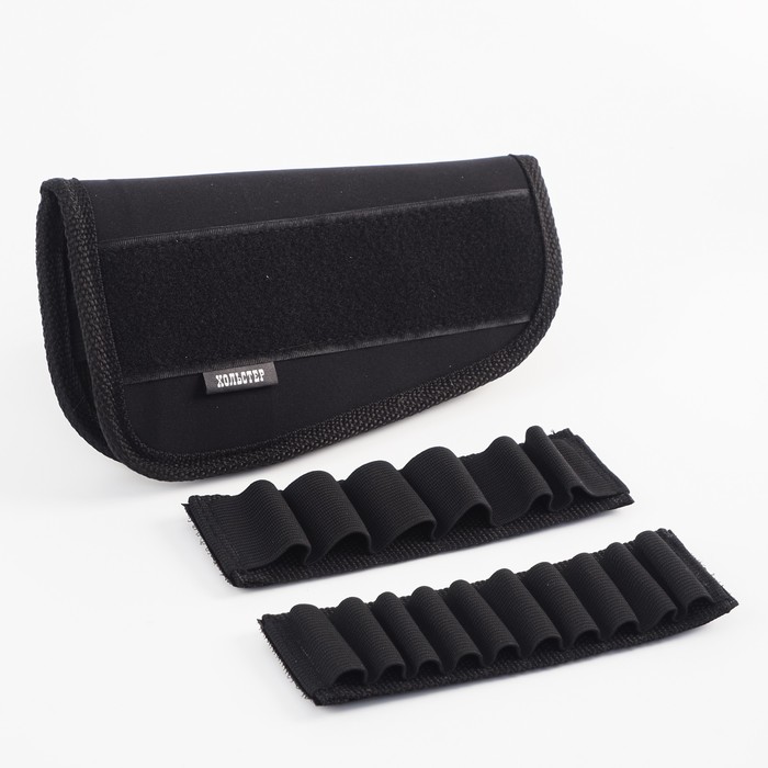 

Патронташ на приклад под 12 калибр, на 6 патронов, неопрен