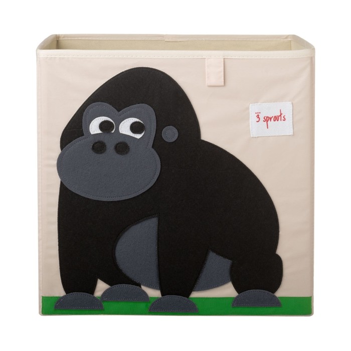 Коробка для хранения Gorilla, цвет чёрный