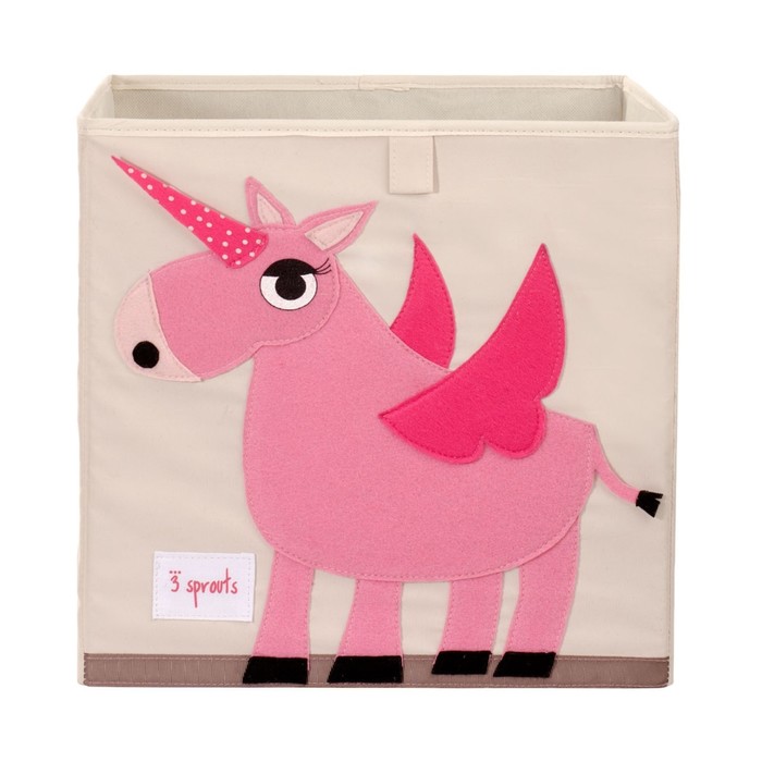 Коробка для хранения Unicorn, цвет розовый