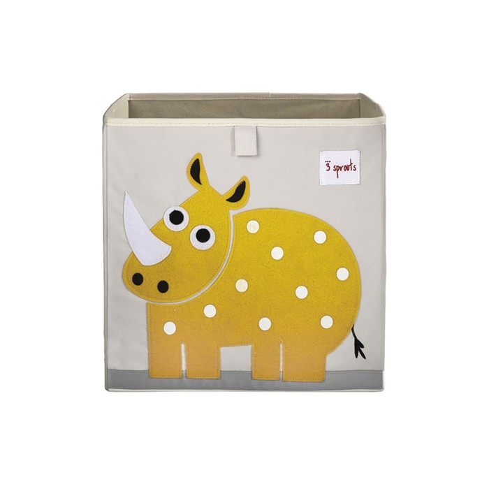 Коробка для хранения Rhino, цвет жёлтый
