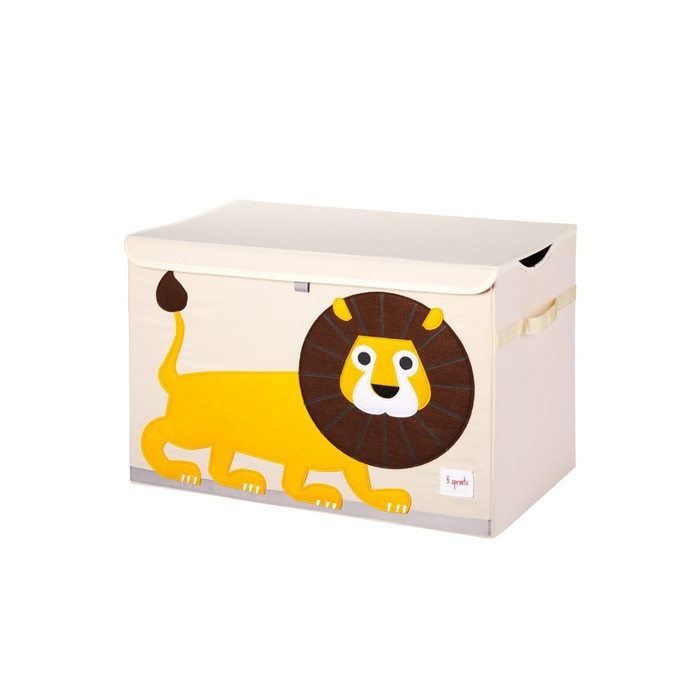 Сундук для хранения игрушек Lion, цвет жёлтый