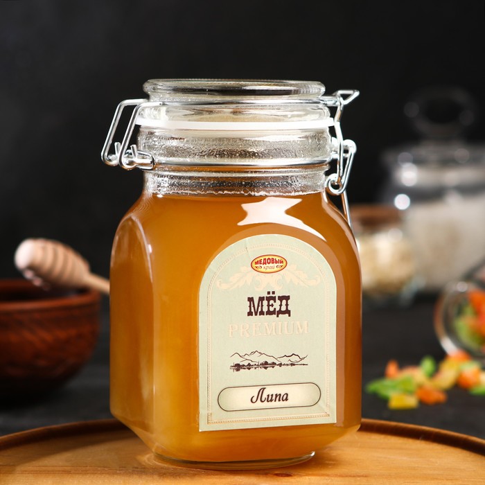 Мёд алтайский Липовый Premium, 1000 г алтайский мёд лесной 550 г