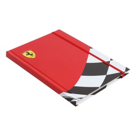 Записная книжка А5, 80 листов в точку Ferrari, твёрдая обложка, матовая ламинация, тонированный блок от Сима-ленд