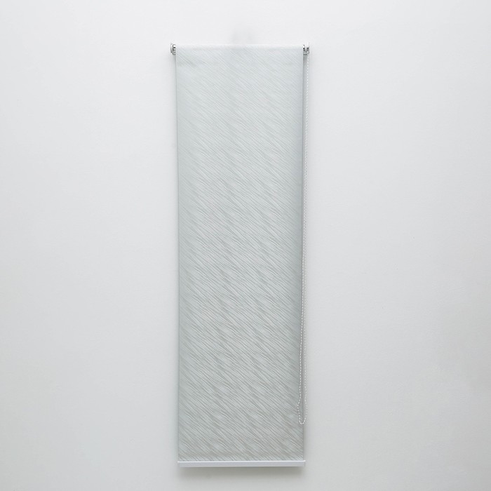 Штора рулонная «Мгла», блэкаут, 60×180 см, цвет бежевый